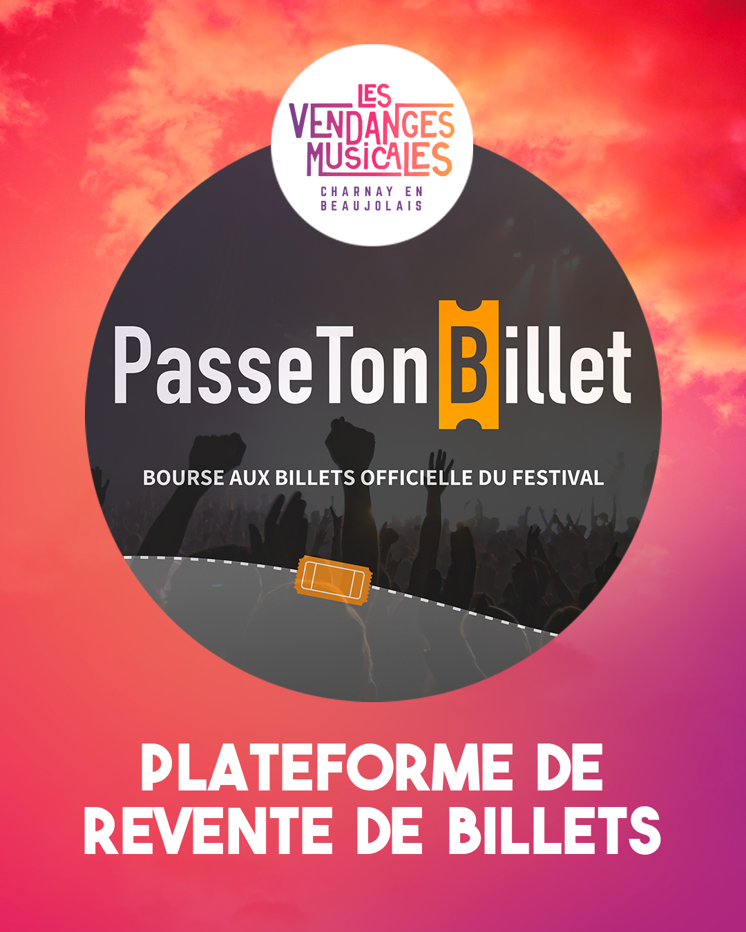 Bourse d'échange de billets - revente billet Festival